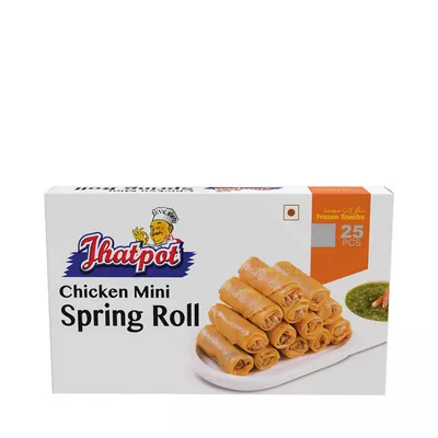 Jhatpot Chicken Mini Spring Roll