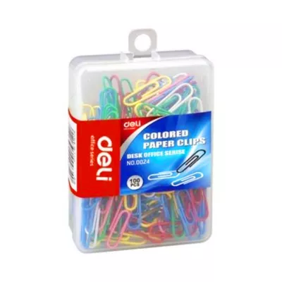 Deli Colored Paper Clips
