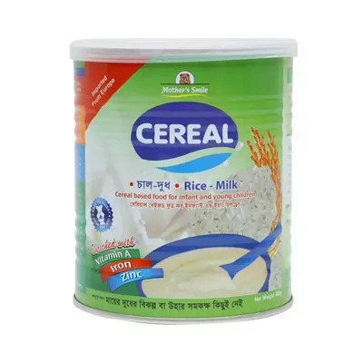 Mother's Smile Cereal Rice & Milk Tin