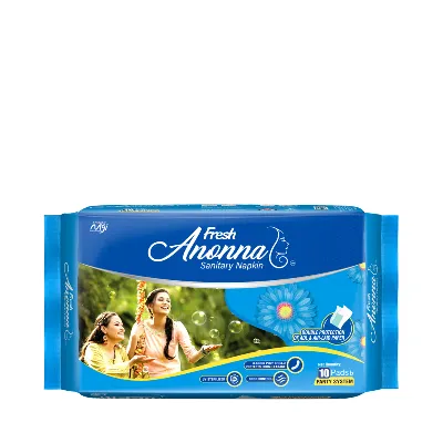 C18 Fresh Anonna Sanitary Napkin (Panty System) 10 pads