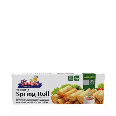 Jhatpot Vegetables Spring Roll 360 gm