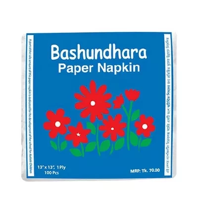 Bashundhara Paper Napkins 13" Unscented
