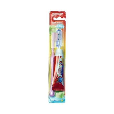 Kodomo Children (3-6+ years) Toothbrush & Orange Paste