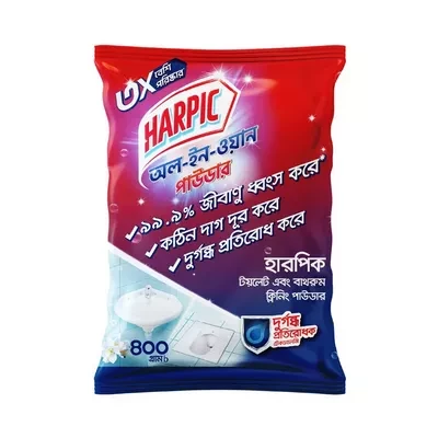 Harpic All-In-One Toilet & Bathroom Cleaning Powder