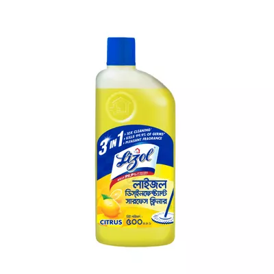 Lizol Disinfectant Surface & Floor Cleaner Citrus