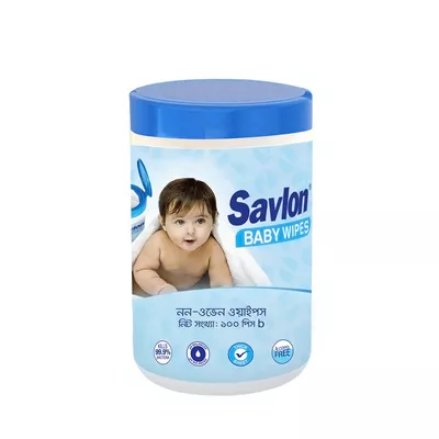 Savlon Baby Wipes Jar