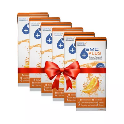 SMC Plus Orange Electrolyte Drink 250 ml (Combo Pack)