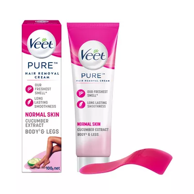 Veet Pure Hair Removal Cream Normal Skin With Cucumber Extract