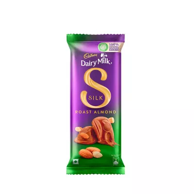 Cadbury Dairy Milk Silk Roast Almond Chocolate Bar