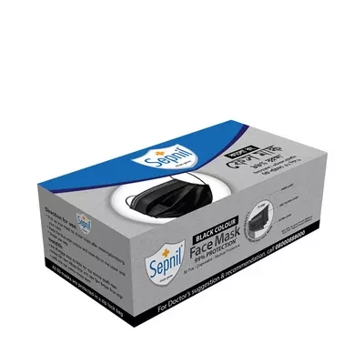 Sepnil Face Mask (Black Colour)