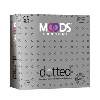 H7 Moods Dotted Condom
