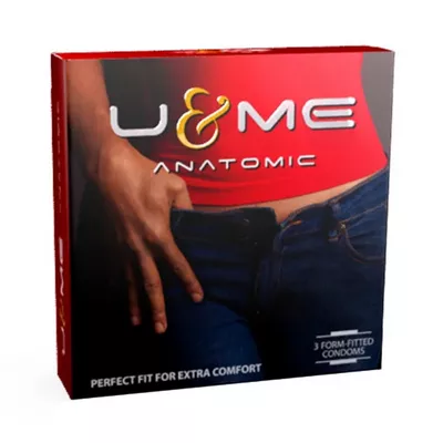 K3 U & ME Anatomic Condoms