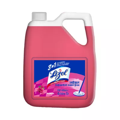 Lizol Disinfectant Surface & Floor Cleaner Floral
